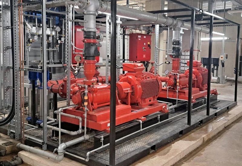 Wet risers